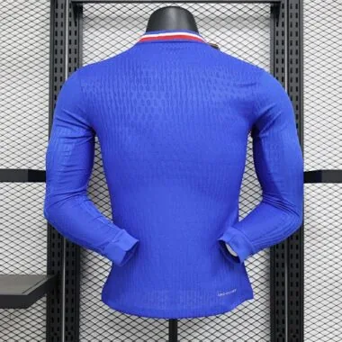 2024 France Home Long Sleeve Kit Player Version Shirt Jersey Supplier Yupoo
