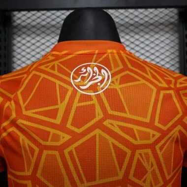 2023 Algeria Orange Player Version S-XXL Cheap Football Kit