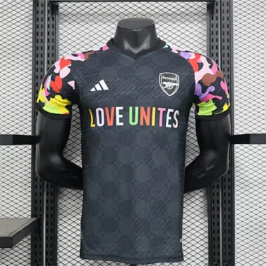 23-24 Arsenal Training kit black player version
