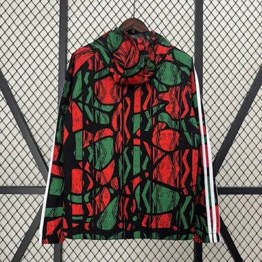 24-25 Arsenal Red&Green Windbreaker Jacket Football