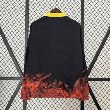 2024 Manchester United Trench Coat Reversible Windbreaker Jacket Soccer