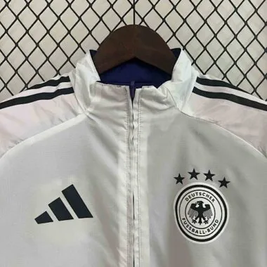 2024 Germany Trench Coat Reversible Windbreaker Double-Sides Jacket