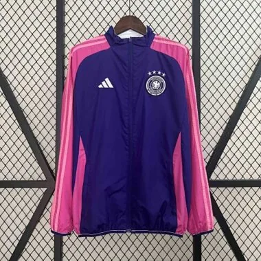 2024 Germany Trench Coat Reversible Windbreaker Double-Sides Jacket