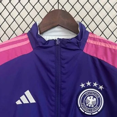 2024 Germany Trench Coat Reversible Windbreaker Double-Sides Jacket