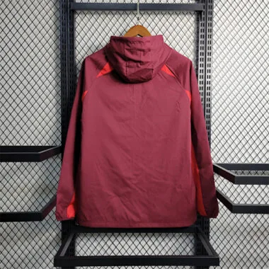 23-24 Barcelona Windbreaker Red