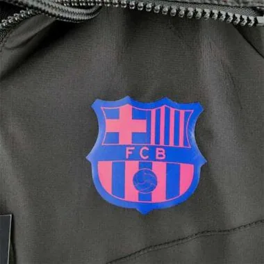 22-23 Barcelona black Windbreaker