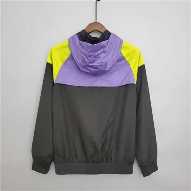 21-22 Tottenham Hotspur purple-black windbreaker