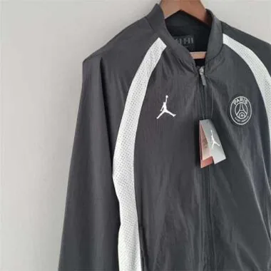 2022 PSG Jordan blackwhite windbreaker
