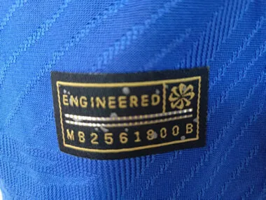 25-26 PSG Blauw poloshirt, spelersversie, voetbal