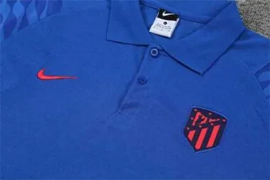 Polo del Atlético de Madrid, color azul
