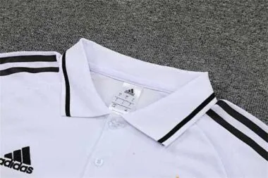 Real Madrid Polo white-black with three sides