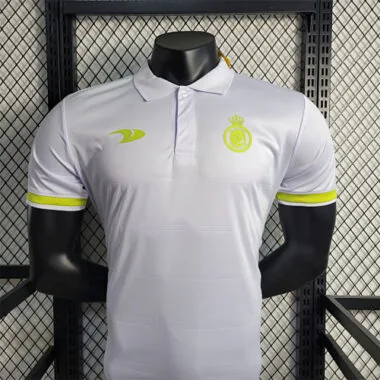 23-24 Polo blanco del Al-Nassr de Arabia Saudí