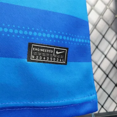 Brasile POLO a righe blu