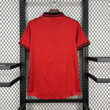 83-84 Real Zaragoza Home Kit Retro Soccer T-Shirt