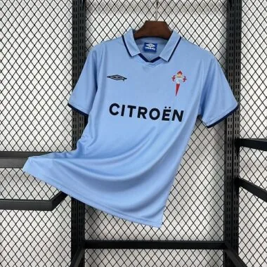01-02 Celta Vigo Home Kit Retro Soccer T-Shirt AAAAJersey Supply Yupoo