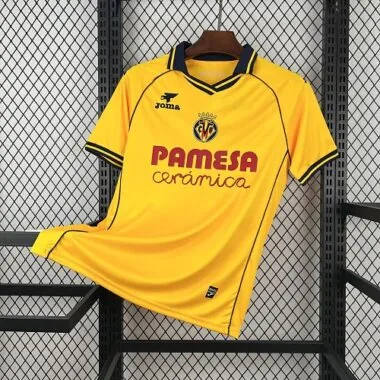 25-26 Villarreal Retro Kit Soccer T-Shirt AAAAJersey Supply Yupoo