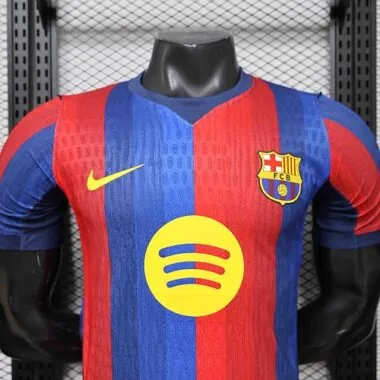 26-27 Barcelona Home Kit Player Version Soccer T-Shirt