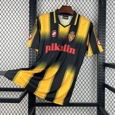 03-04 Real Zaragoza Away Kit Retro Soccer T-Shirt AAAAJersey Supply Yupoo