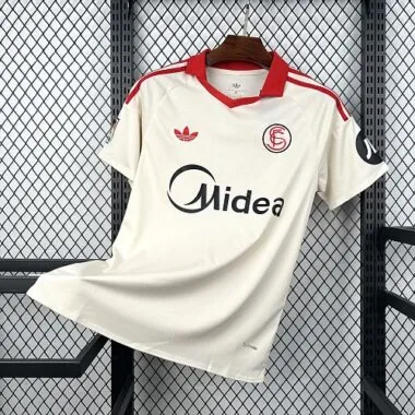 25-26 Sevilla FC Retro Kit Soccer T-Shirt AAAAJersey Supply Yupoo