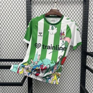 25-26 Real Betis Pre-Match Kit Soccer T-Shirt AAAAJersey Supply Yupoo