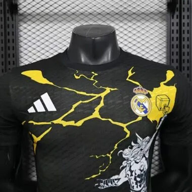25-26 Real Madrid Manga Edition Kit Player Edition Soccer T-Shirt