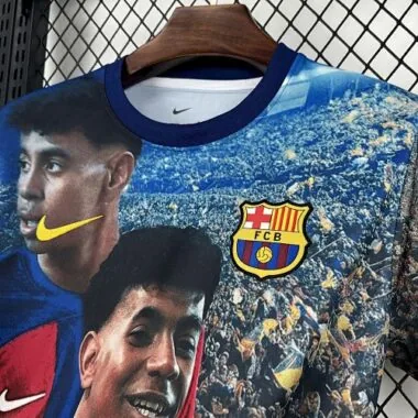 25-26 Barcelona Lamine Yamal No. 10 Special Edition Kit Soccer T-Shirt