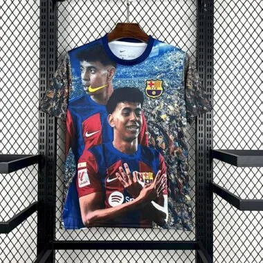 25-26 Barcelona Lamine Yamal No. 10 Special Edition Kit Soccer T-Shirt