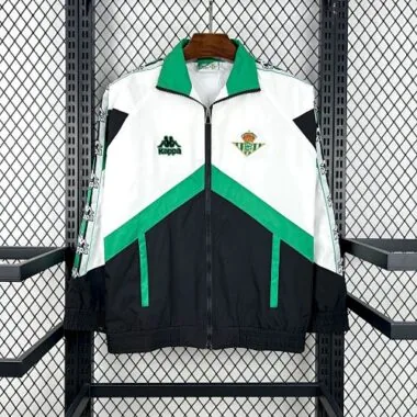 95-96 Real Betis Retro Windbreaker Kit Soccer T-Shirt AAAAJersey Supply Yupoo