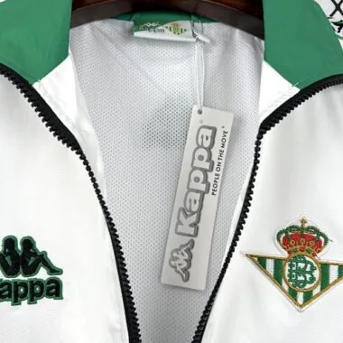 95-96 Real Betis Retro Windbreaker Kit Soccer T-Shirt