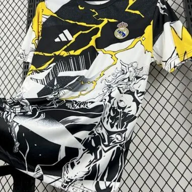 25-26 Real Madrid Black Special Edition Kit Soccer T-Shirt