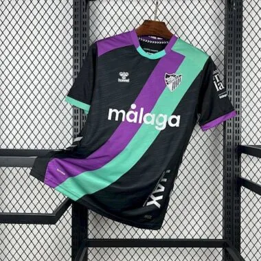 25-26 Malaga Away Kit Soccer T-Shirt AAAAJersey Supply Yupoo