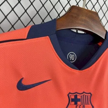 25-26 Barcelona Third Long Sleeves Kit Soccer T-Shirt