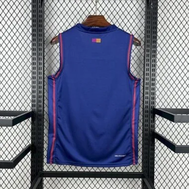 25-26 Barcelona Basketball Home Kit Soccer T-Shirt