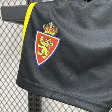 25-26 Real Zaragoza Away Kids Kit Soccer T-Shirt