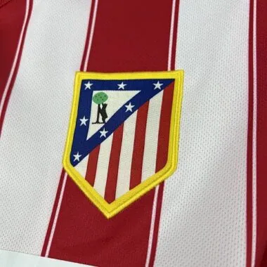 03-04 Atletico Madrid Home Kit Retro Soccer T-Shirt