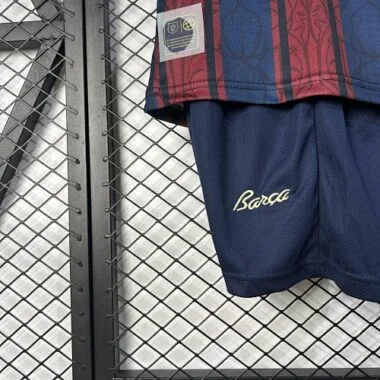 25-26 Barcelona Special Edition kids Kit Soccer