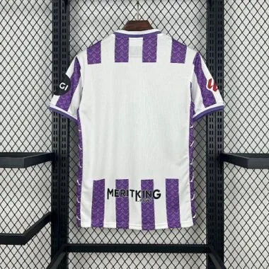 25-26 Valladolid Home Kit Soccer T-Shirt