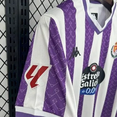 25-26 Valladolid Home Kit Soccer T-Shirt