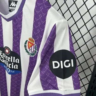 25-26 Valladolid Home Kit Soccer T-Shirt