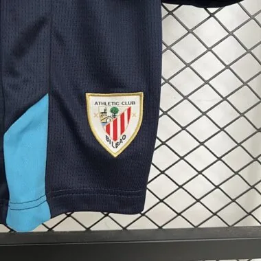 25-26 Athletic Bilbao Away Kids Kit Soccer T-Shirt