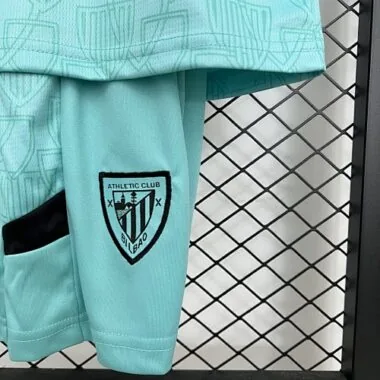Camisola de futebol do Athletic Bilbao, 2.ª equipação infantil, n.º 25-26