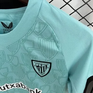Camisola de futebol do Athletic Bilbao, 2.ª equipação infantil, n.º 25-26
