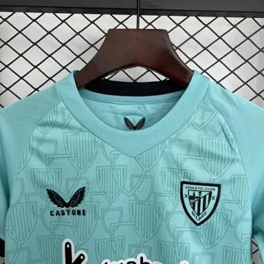 Camisola de futebol do Athletic Bilbao, 2.ª equipação infantil, n.º 25-26