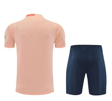 25-26 Barcelona Gold Training Kits Football Tracksuits