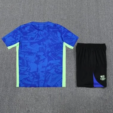 25-26 Barcelona Blue Training Kits Football Tracksuits