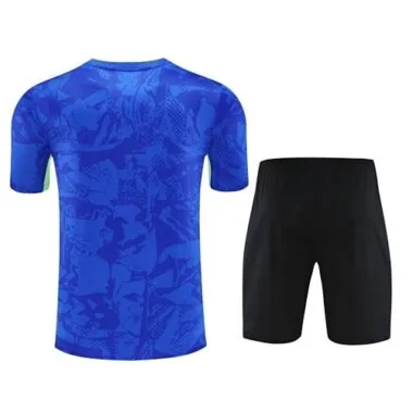 25-26 Barcelona Blue Training Kits Football Tracksuits