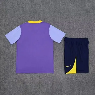 25-26 Atletico Madrid Purple Training Kits Football Tracksuits