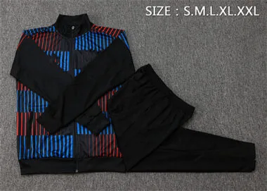 24-25 Barcelona Red&amp;Blue Football Tracksuit Long Jacket Suits