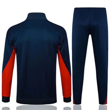 24-25 Barcelona Pre-Match Football Tracksuit Long Jacket Suits