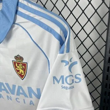 25-26 Zaragoza Home Kit Soccer T-Shirt
